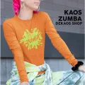 LONG-SLEEVED ZUMBA GYMNITICS T-SHIRTS / ZUMBA SUITS / ZUMBA TOPS / WOMENS GYMNAS