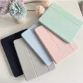 พร้อมส่ง เคสสำหรับไอแพด มีที่ใส่ปากกา "รุ่นหลังใสขุ่น" ใช้กับAir6/7 Gen7/8/9 10.