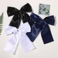 1pc สาวสไตล์บัลเล่ต์โบว์ผูกผมยาวริบบิ้นกิ๊บสาวหวานครึ่งผูกผม Headwear แฟชั่นแฟชั