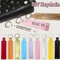 ชื่อที่กําหนดเอง Pu พวงกุญแจธุรกิจของขวัญ Y2K Key แขวนจี้รถ Key Chains โลหะแหวน 