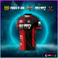 เสื้อE-Sport No.8.1 สีแดง เสื้อเกมส์ เสื้อกีฬา เสื้อCALL of DUTY เสื้อROV เสื้อF