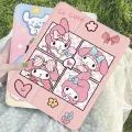 เคสไอแพดนุ่มนิ่ม หลังใส โปร10.5นิ้ว air4/5 10.9 gen10/11-A16 air11 แอร์1/2/3 9.7