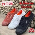 [ลูกค้าใหม่ราคา 1 บาท]🍎รองเท้าผ้าใบรองเท้านักเรียน Ravan T205  เด็กเล็ก เด็กโต ใ
