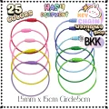 HasuEquipment 1 ชิ้น พวงกุญแจสลิง ห่วงสลิงหนา 1.5mm ห่วงกว้าง 5cm แบบหมุนเปิด สำ