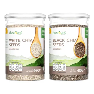 รีวิว เมล็ดเจีย Organic มีอย. คัดพิเศษ เกรดพรีเมี่ยม แบรนด์ไร่พระจันทร์ ( chia seed เมล็ดเจีย เจีย เมล็ดเชีย ธัญพืช )
